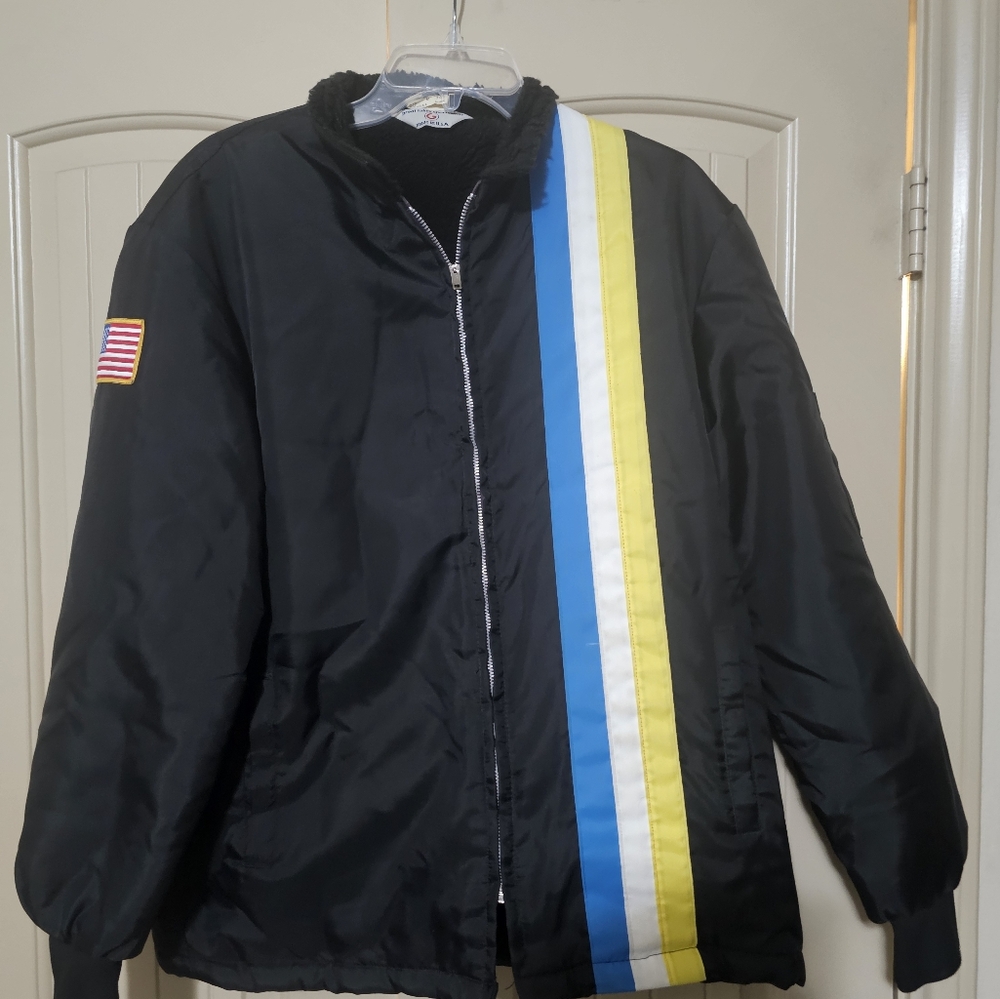 Men's Vintage Great Lakes Fleece Bomber Jacket